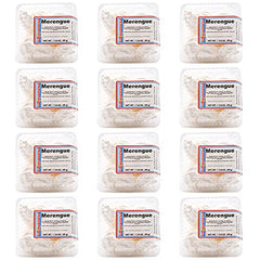 La Bayamesa Meringue cookies vanilla flavor, keto friendly gluten free fat free low carb low sugar healthy snack candy keto snack, keto candy 1.72 oz (49g) | pack of 12 - SANI-LLC