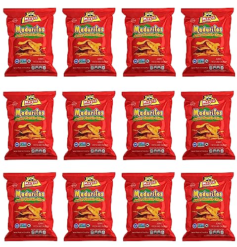 Mayte Maduritos || Sweet Plantain Chips || 3 oz / 85 g ||Always Crunchy (Pack 12) - SANI-LLC