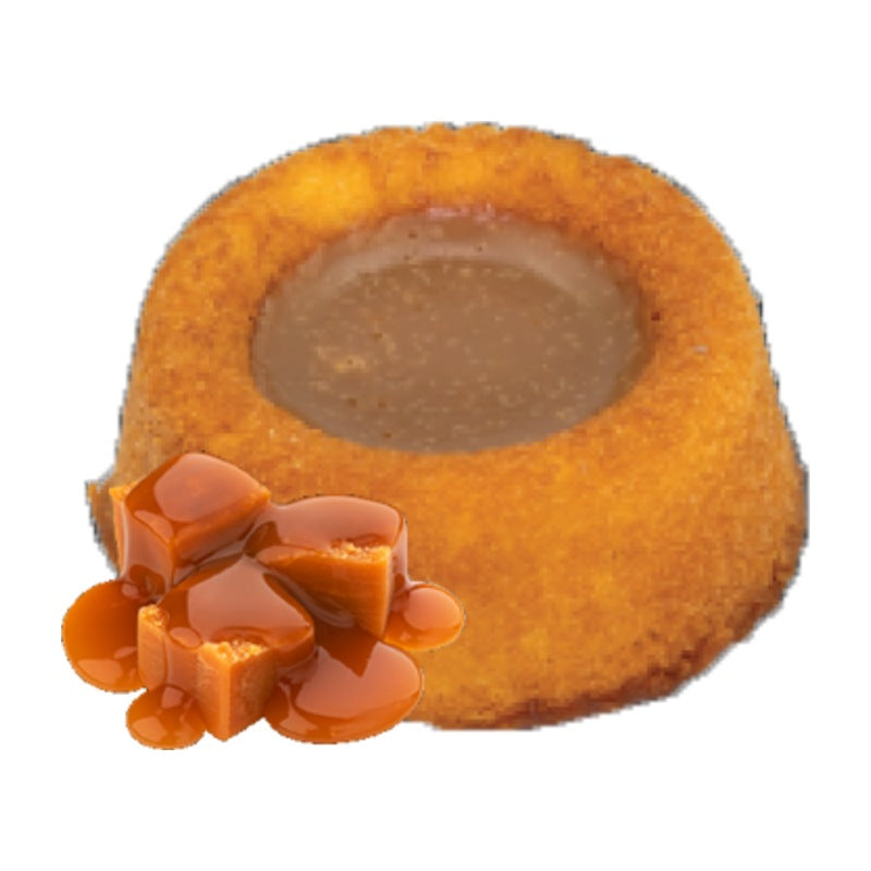 Mr. Spong dulce de leche filled sponge cake with caramel