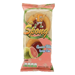 Mr. Spong Guava Filled Sponge Cake Twins package - official product image