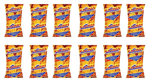 Diana Nachos Snacks 3.52 Ounce 100g - Tortilla Chips - Pack of 12 - SANI-LLC