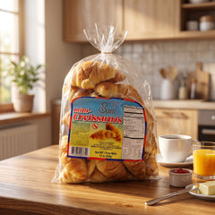 Sani Mini Croissants Breakfast Plain Freshly Baked 2 Packs 12oz 340g