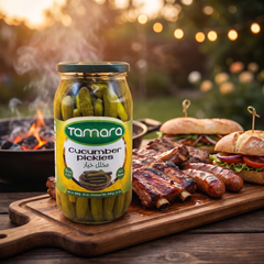 Tamara Cucumber Pickles 1000g - 100% Natural Whole Gherkins