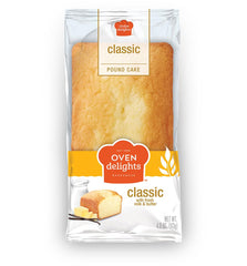 Oven Delights Classic Pound Cake (4 oz) Mini Loaves | Fresh Milk & Butter