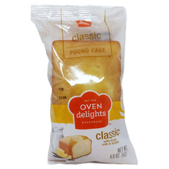 Oven Delights Classic Pound Cake (4 oz) Mini Loaves | Fresh Milk & Butter