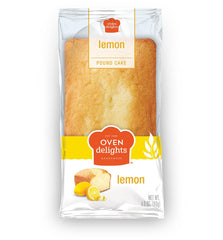 Oven Delights Lemon Pound Cake 4oz | Rich, Buttery Cake with Zesty Lemon Flavor