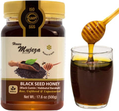 Mujeza Black Seed Honey with Black Cumin / Habbatul Barakah 12x500g