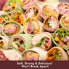 Toufayan Wraps ÃƒÂ¢Ã¢â€šÂ¬Ã¢â‚¬Å“ Wholesome Wheat 6 COUNT | NET WT. 11 OZ. (312g) - SANI-LLC