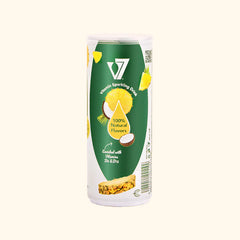 V7 vitamin sparkling drink 100% natural flavors - pinacolada 250ML