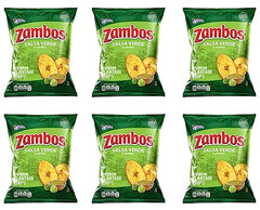 Zambos Plantain Chips: Spicy with Chili,Lime and Salt (Tajaditas de PlÃƒÆ’Ã‚Â¡tano con Chile + LimÃƒÆ’Ã‚Â³n y Sal) Crunchy with spicy taste that many like | Salvajes del TrÃƒÆ’Ã‚Â³pico | 5.46 ounces (155grams) - SANI-LLC