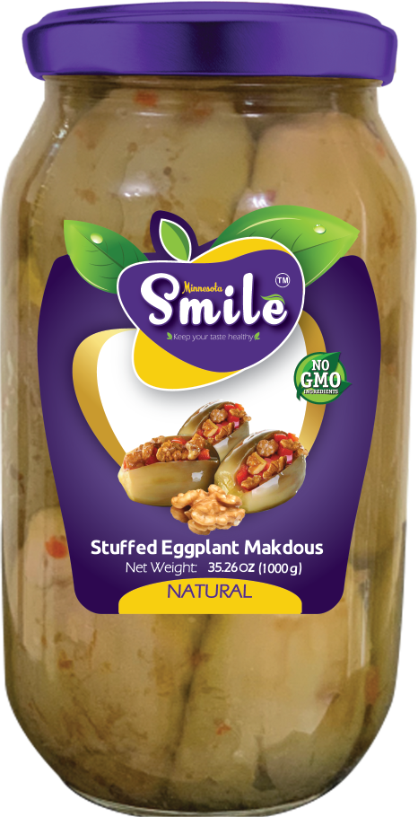 Stuffed Eggplant Makdous | 1000g - 35.26 Oz