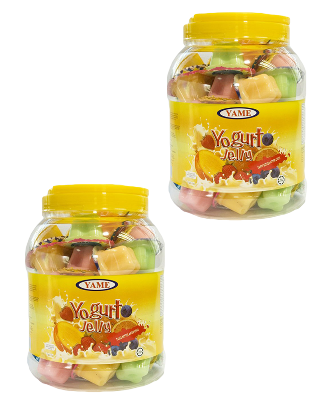 YAME PUDDING YOGURT JELLY JAR ASSORTED WITH NATA DE COCO - 1PaysLess.com