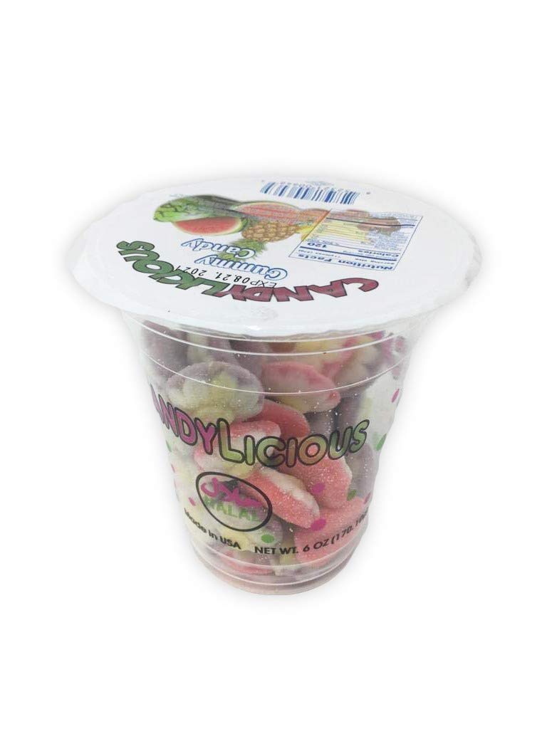 Cup Candy || Gummy sweets of the best daily flavors, || 6oz. || 170g - SANI-LLC