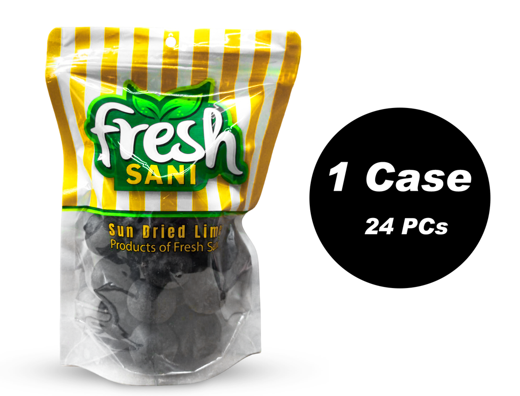 Fresh Sani Sun Dried Lime Black and Yellow for Cooking 200g