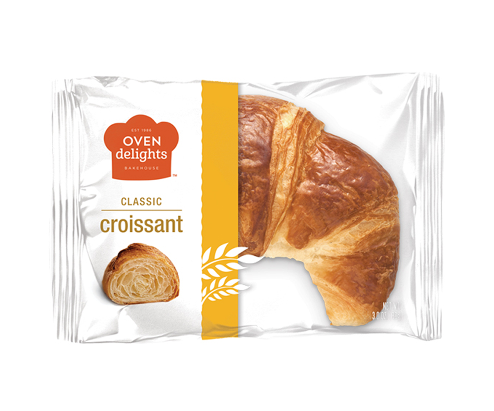 Oven Delights Classic Croissant Buttery Fresh 85g 2.9oz