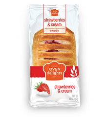 Oven Delights Strawberries and Cream Danish 4oz