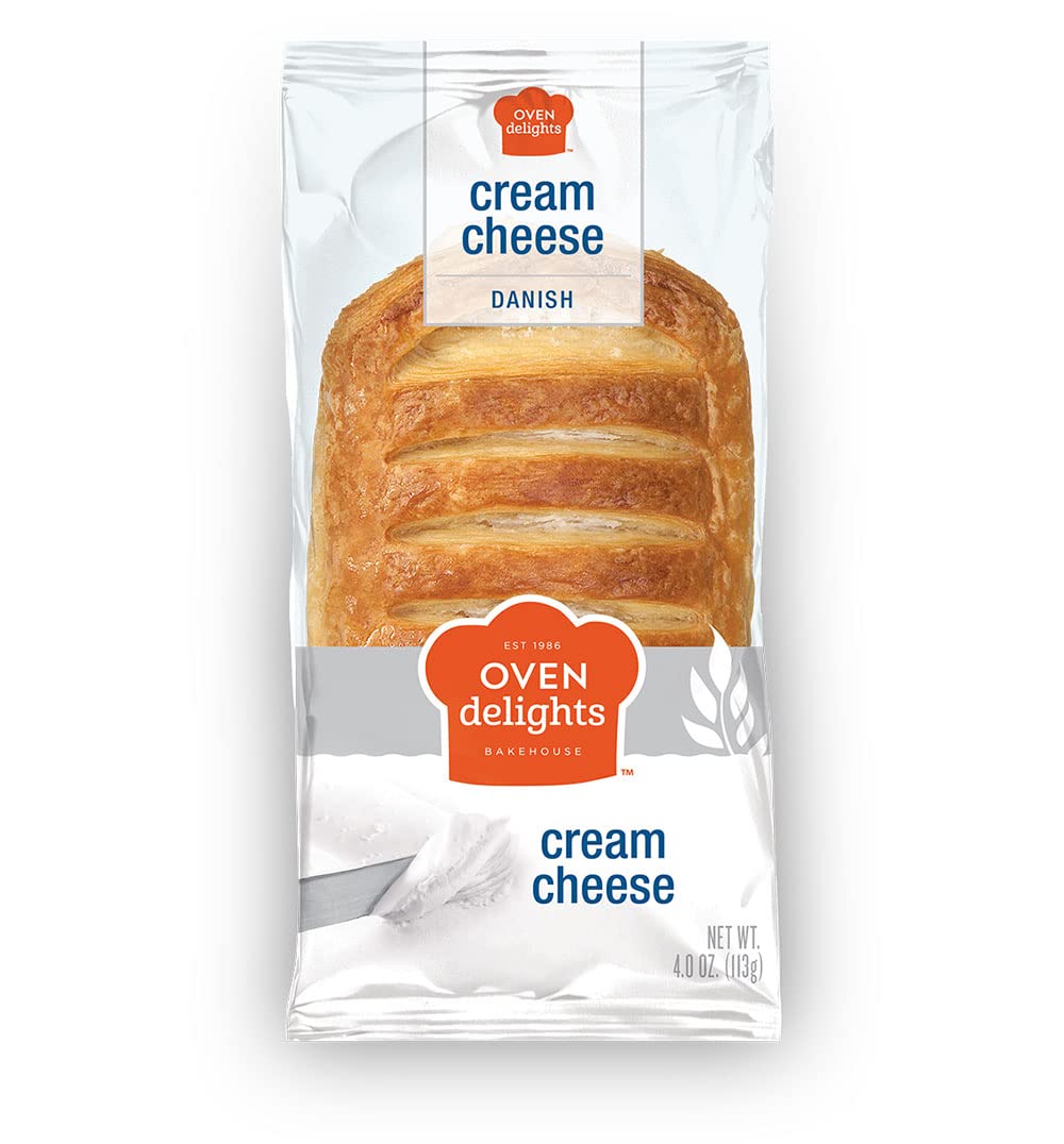 Oven Delights Cream Cheese Danish with Creamy Cheese 4oz