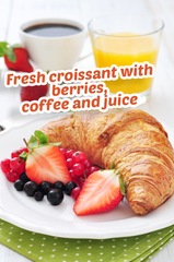 Fresh Croissant Buttery for Breakfast or Mornings 85g 2.9oz