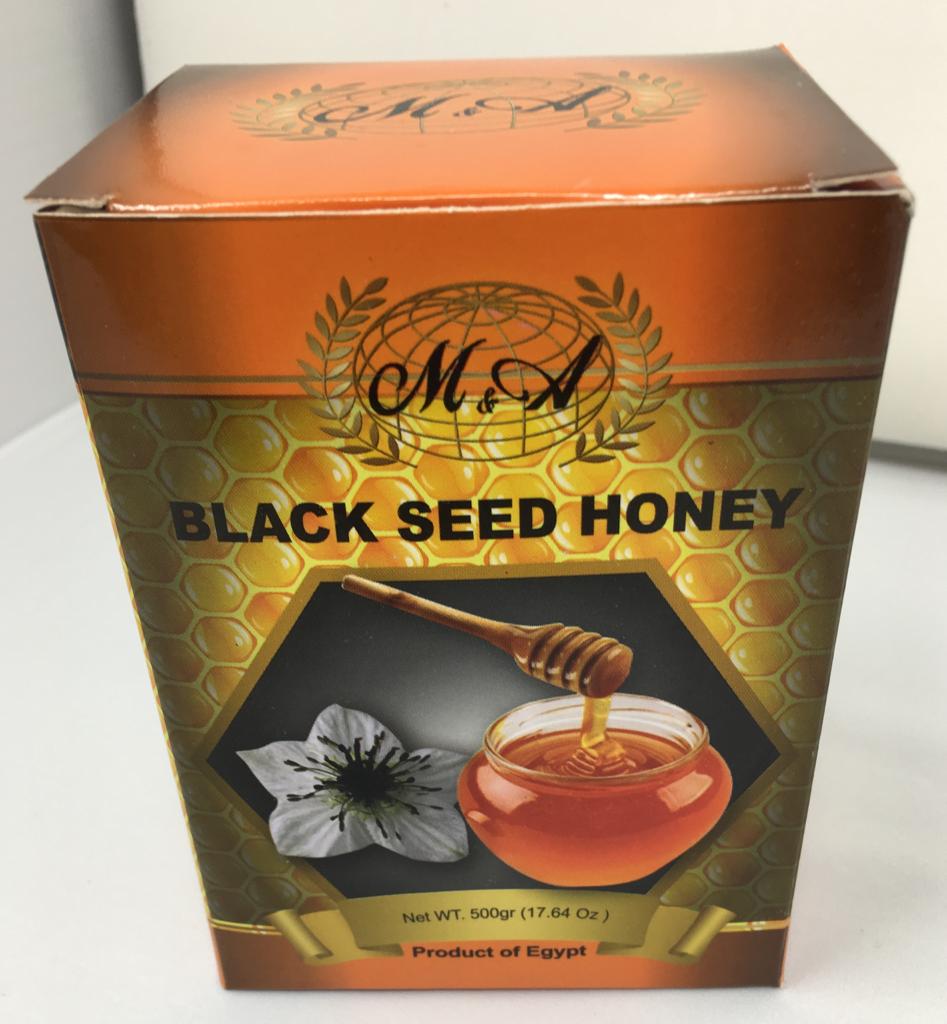 Honey w/ Black Seed 12x500g - SANI-LLC