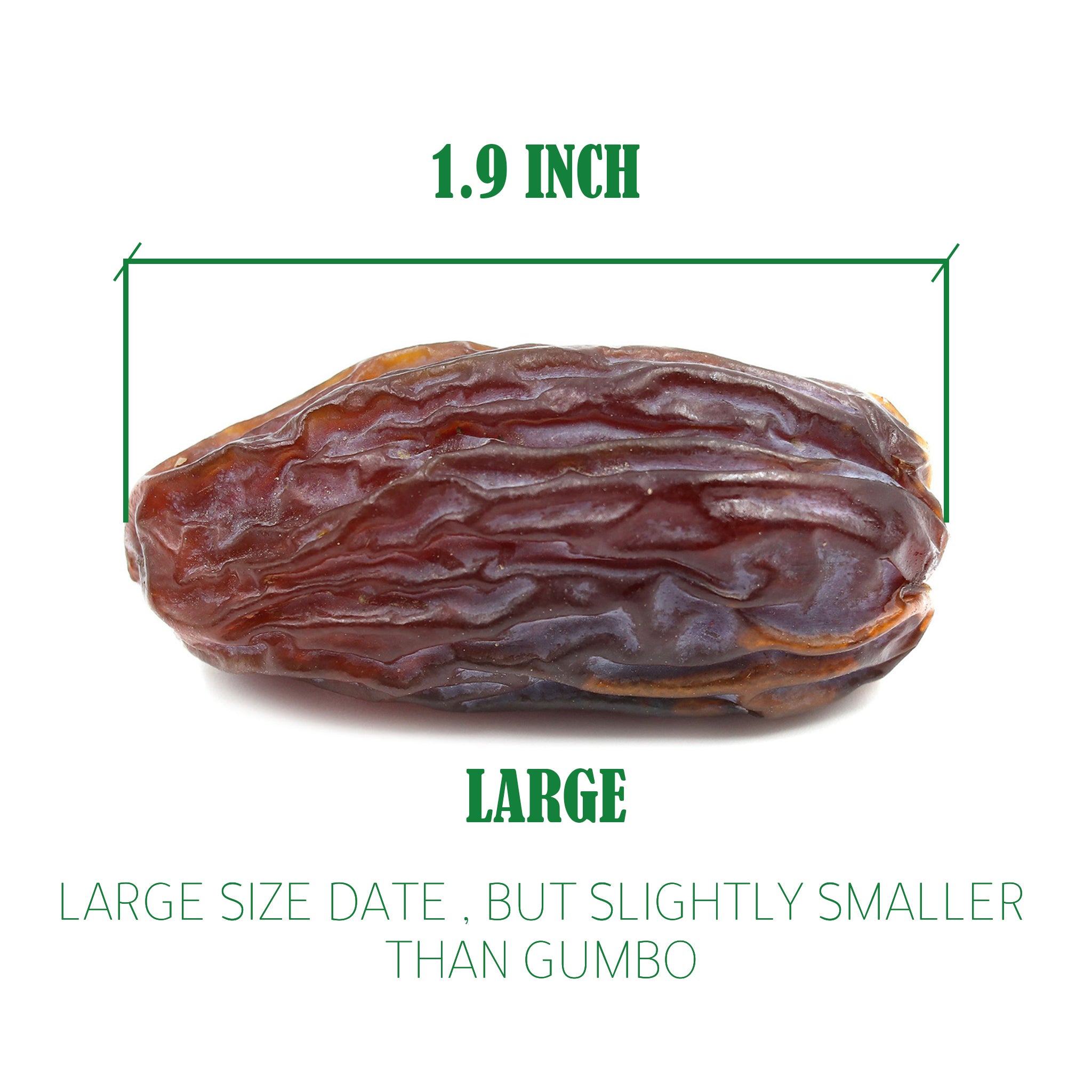 Sweet Medjools Dates Large Medjoul Dates for Ramadan 4lbs - SANI-LLC