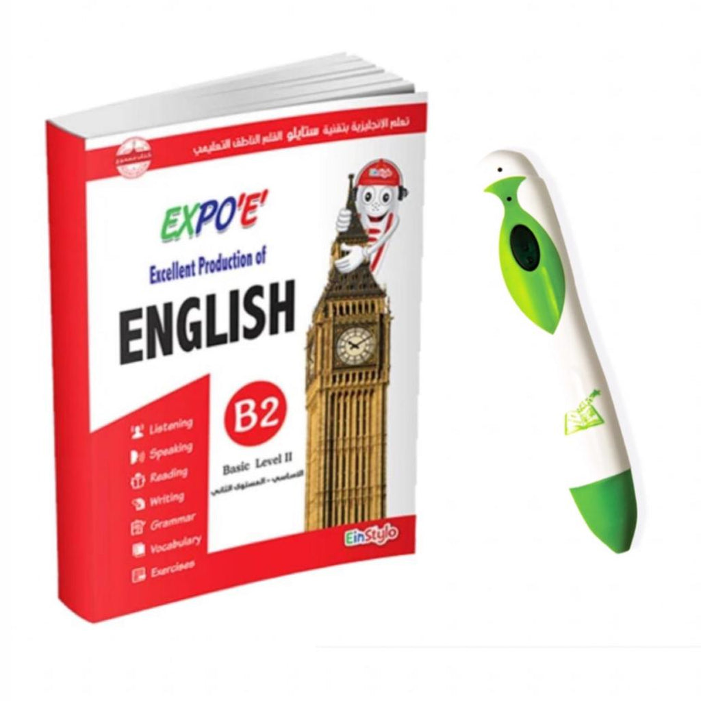 Einstylo Expo E Learn English L2 B2 Book Speaking Pen