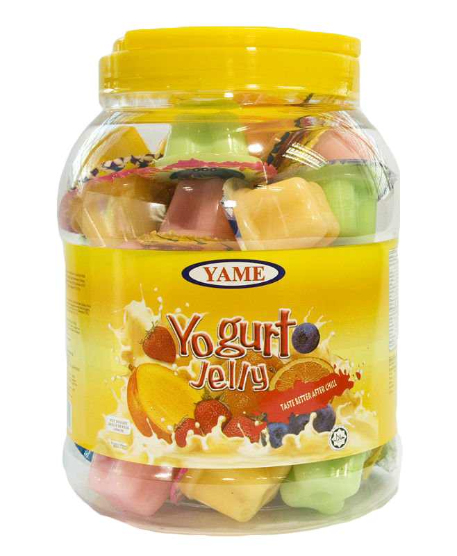 YAME PUDDING YOGURT JELLY JAR ASSORTED WITH NATA DE COCO - 1PaysLess.com