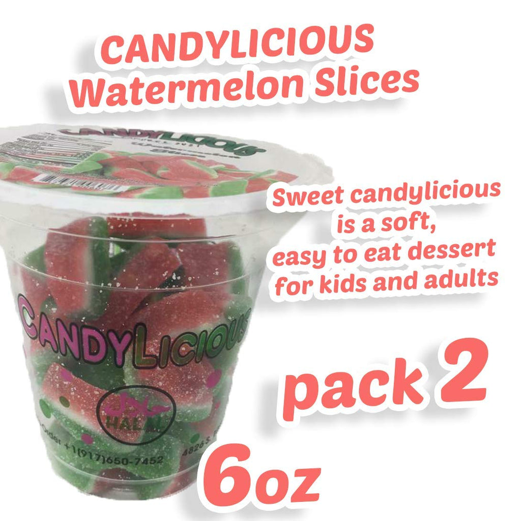 Cup Candy: Watermelon flavor, 6oz - SANI-LLC