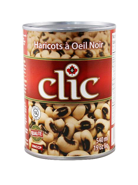 . BLACK EYE BEANS 24/19OZ EZ OPEN - CLIC