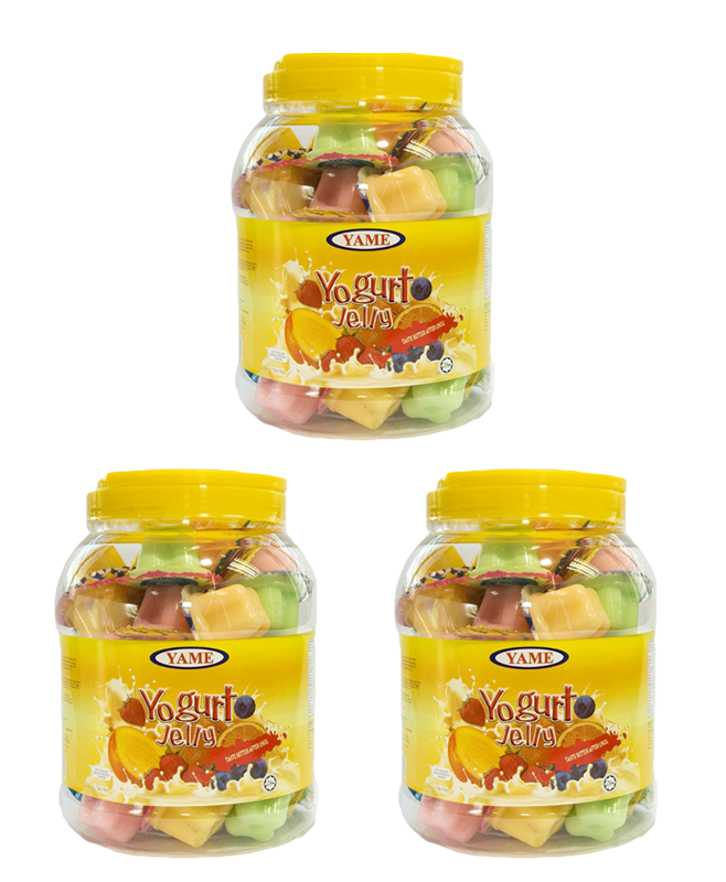 YAME PUDDING YOGURT JELLY JAR ASSORTED WITH NATA DE COCO - 1PaysLess.com