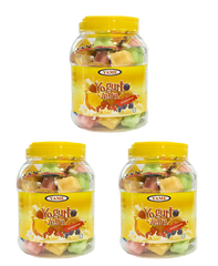 YAME PUDDING YOGURT JELLY JAR ASSORTED WITH NATA DE COCO - 1PaysLess.com