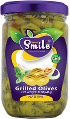 Grilled Green Olive | 600g - 21.16 Oz - SANI-LLC