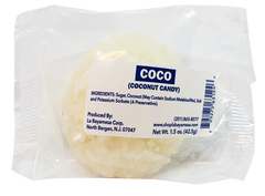 La Bayamesa Coco Blanco Individually Wrapped Candy, Premium Coconut & Milk Candy 1.5oz