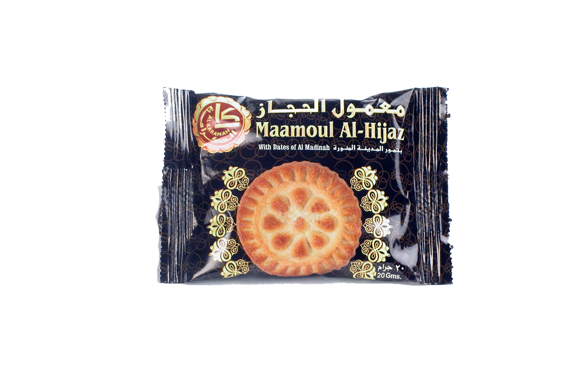 ALKARAMAH MAAMOUL DATE - AL-HIJAZI 320g UPC 732542001701 - SANI-LLC