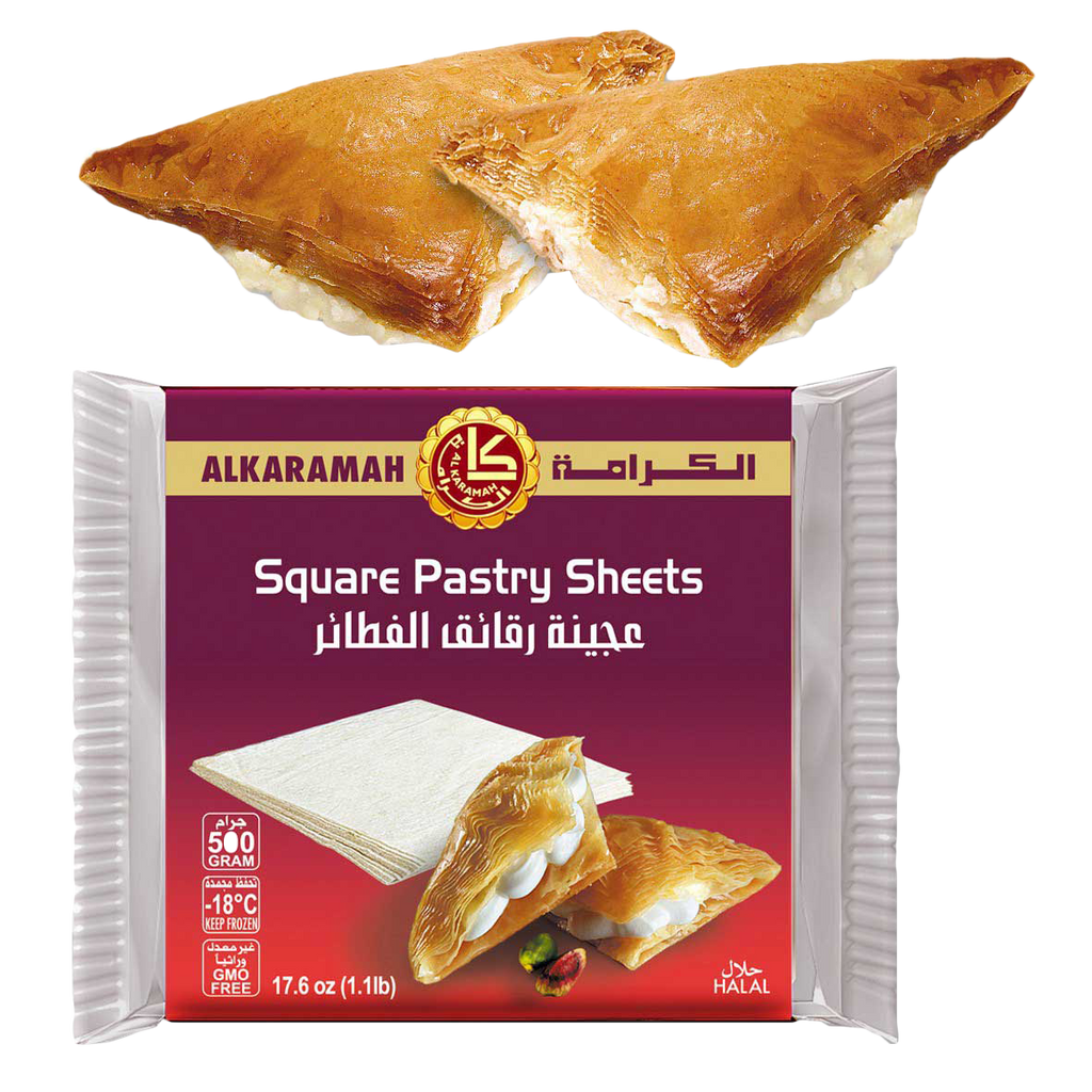 ALKARAMAH SQUARE PASTRY SHEETS (500g) - SANI-LLC