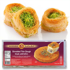 Alkaramah Kunafa Shredded Dough, Kunefe, Knafeh 500g - SANI-LLC