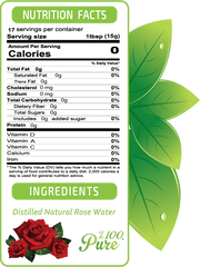 Rose water "Pure" | 250 ml