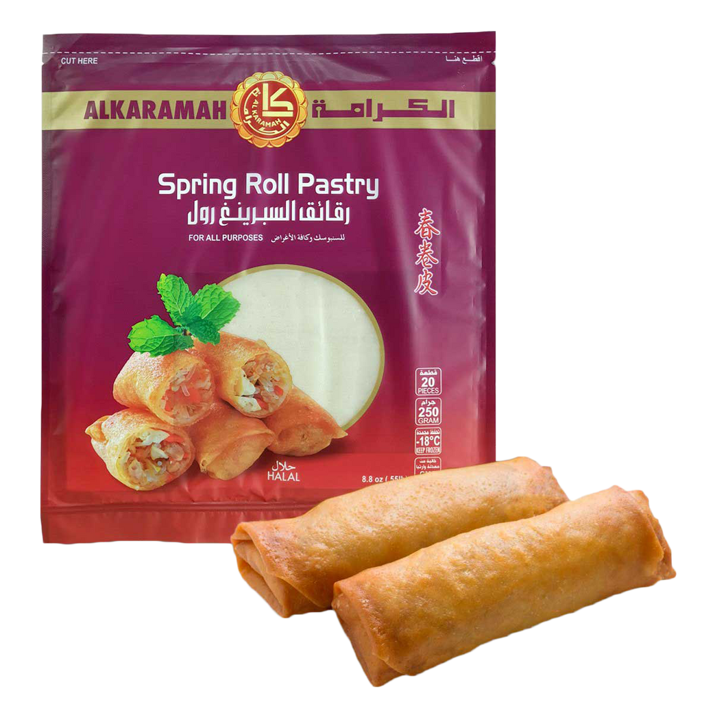 ALKARAMAH Spring Roll - Big size (250g) UPC 732542000230 - SANI-LLC