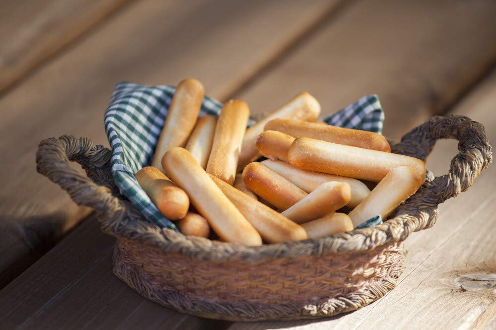 Toufayan: Crispy Bread sticks | Plain | Crunchy and delicious | 227g | 8oz - SANI-LLC