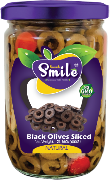 Sliced Black Olives | 600g - 21.16 Oz - SANI-LLC