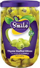 Stuffed Olives Thym | 600g - 21.16 Oz - SANI-LLC